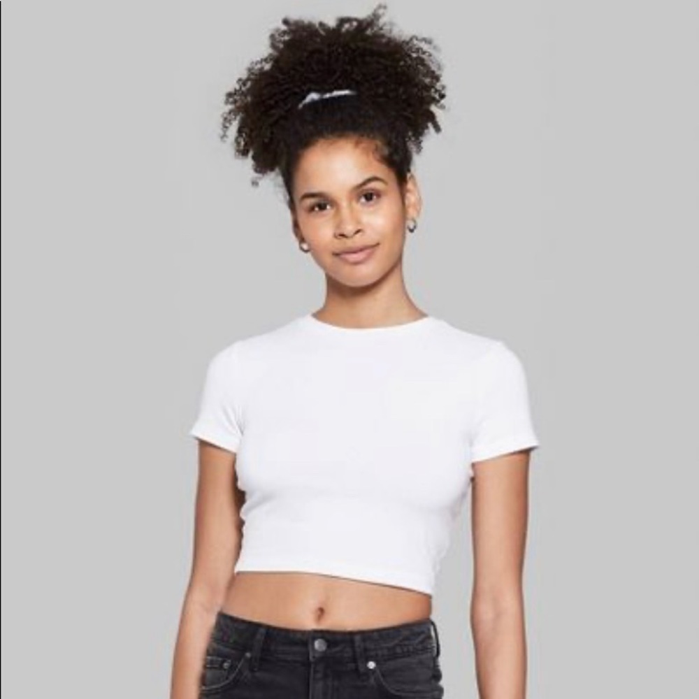 Women's Short Sleeve Cropped T-Shirt